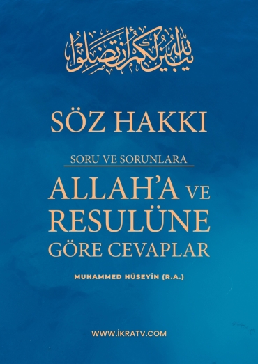 Söz Hakkı Soru ve Sorunlara Cevaplar